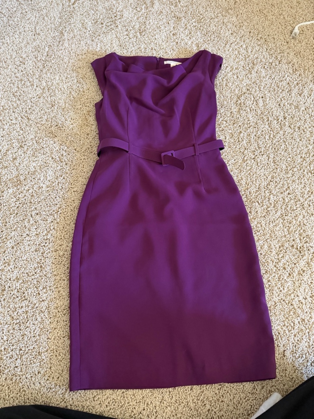 Banana Republic Purple Dress with Belt